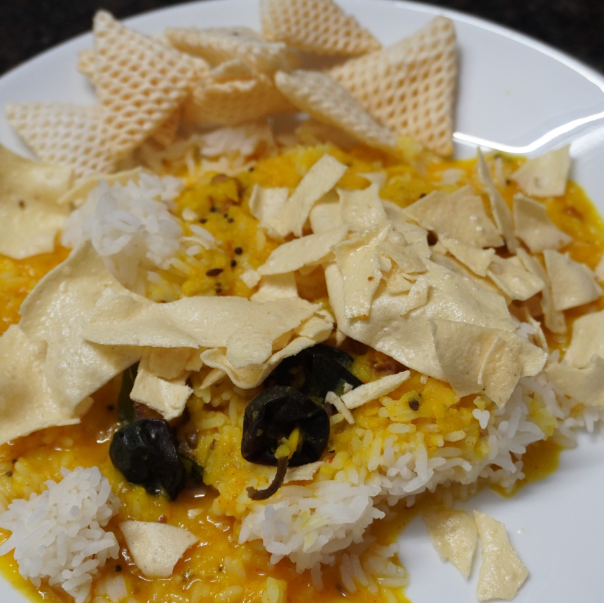 Simple Pressure Cooker Dal Curry